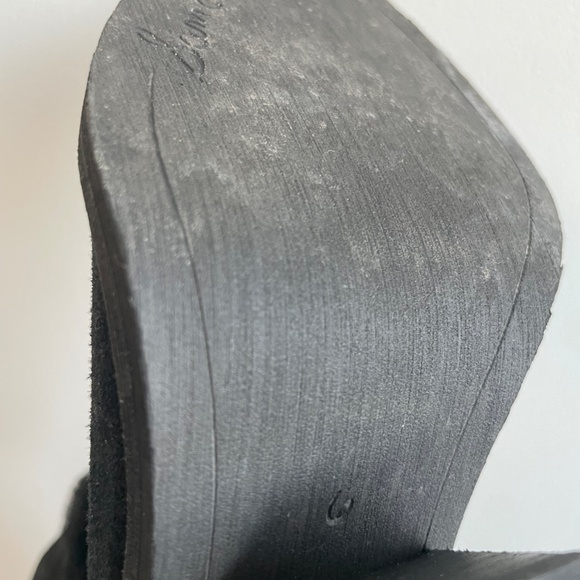 Size 6 Sam Edelman Isla Suede Faux Shearling Knee High Boots - Picture 9 of 9